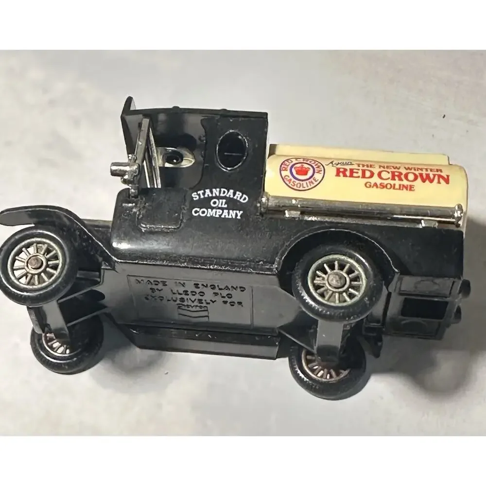 Vintage Lledo 1920 Ford Model T Red Crown Gasoline Standard Oil Chevron 3.5” 204